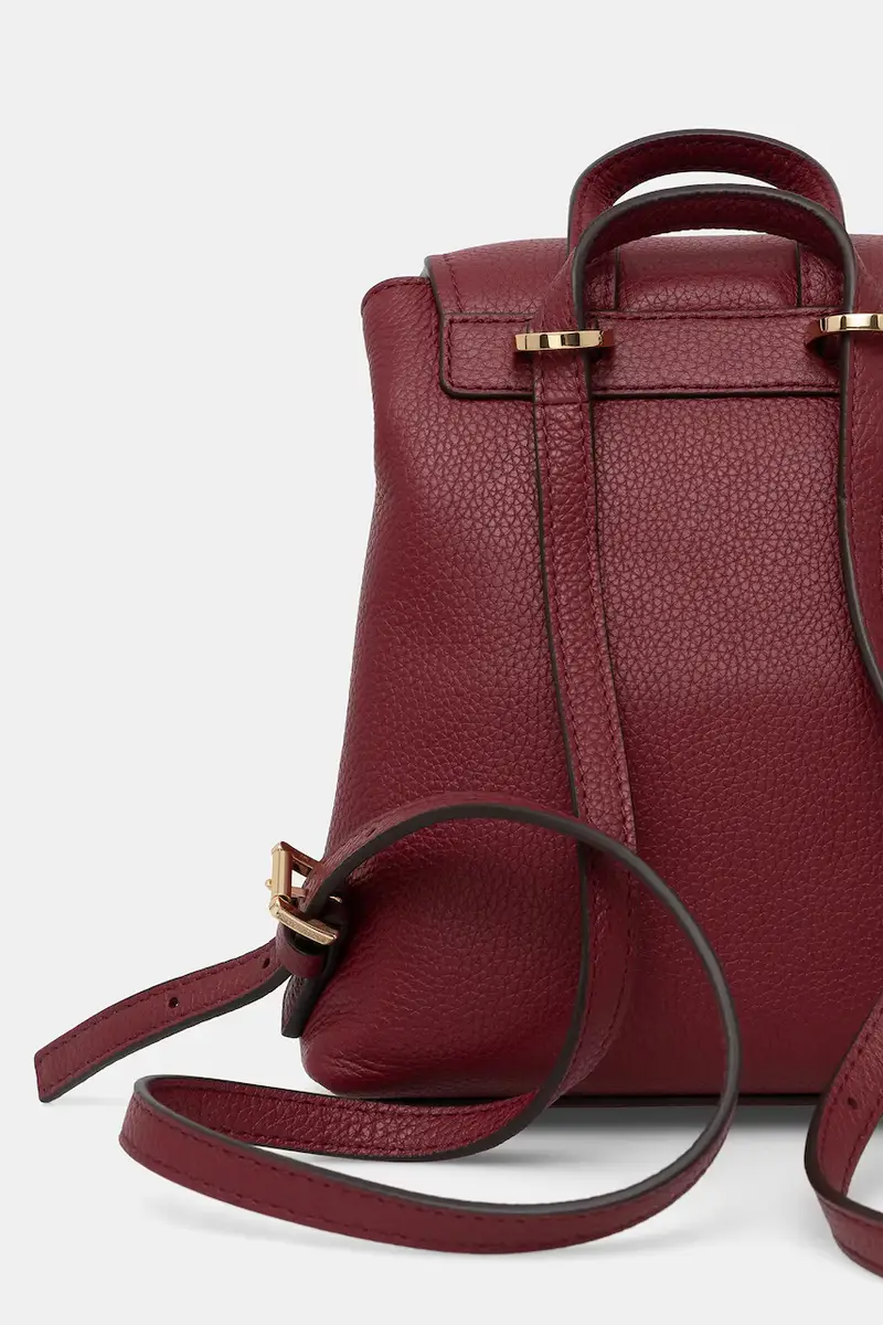 zaino in pelle QUINN donna colore granata 30T5GQNB0L miniatura 3