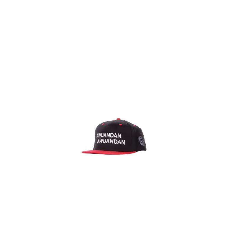 Cappello Unisex MICHELE MONOPOLI Black red Awandan awandan miniatura 2