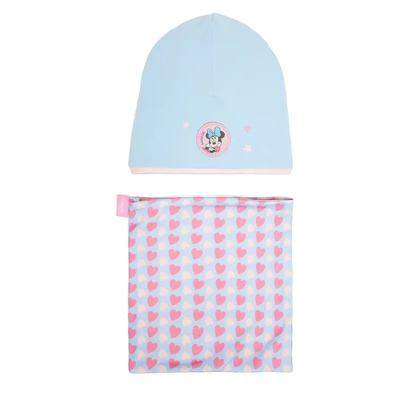 Completo cappello e scaldacollo Mickey&Friends CEO-ACCCS-AW25-220DSTC Blu