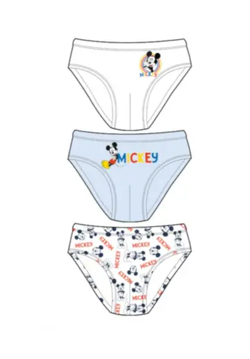 SET 3 SLIP DA BAMBINO DY82G7401 MICKEY MOUSE