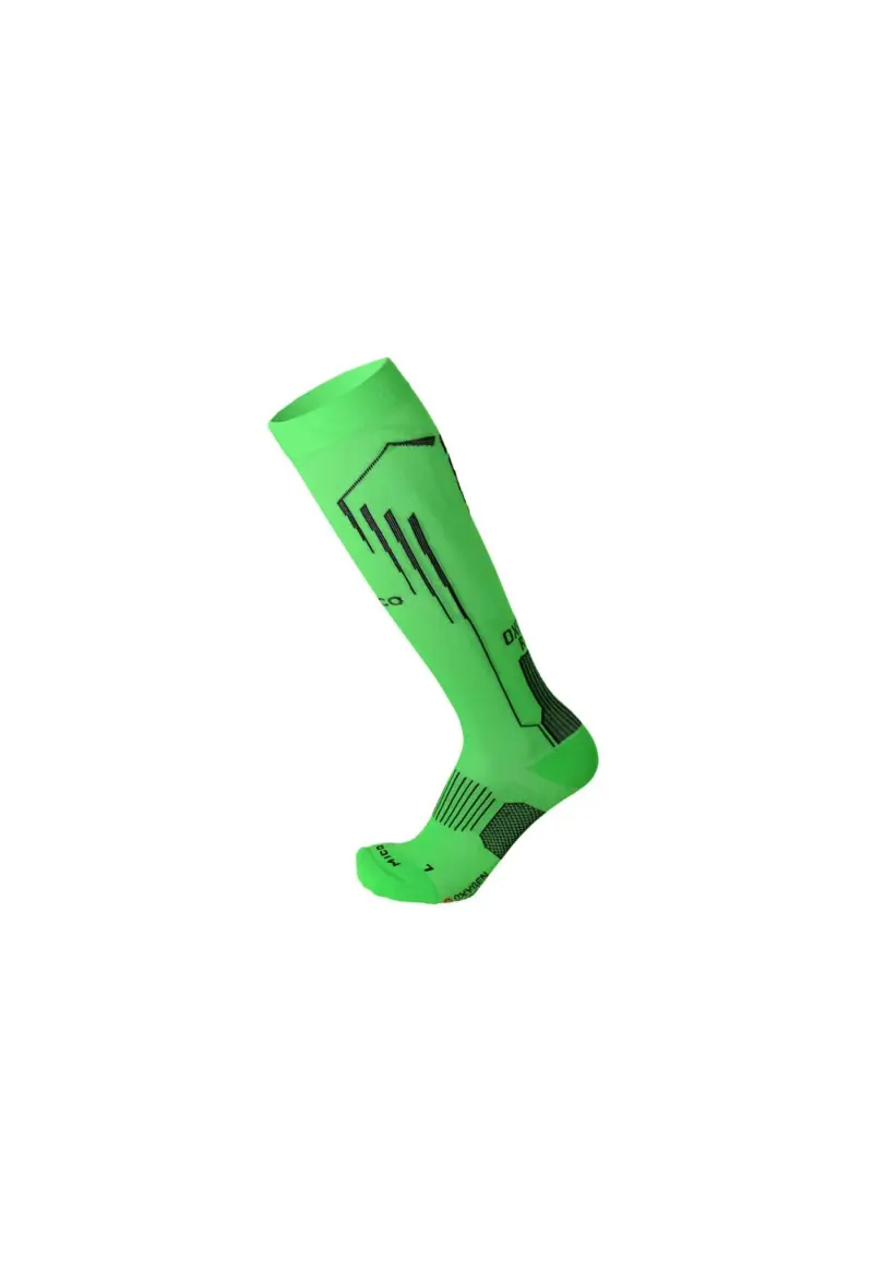 CALZA RUN LUNGA COMPRESSION OXIJET - S / Verde