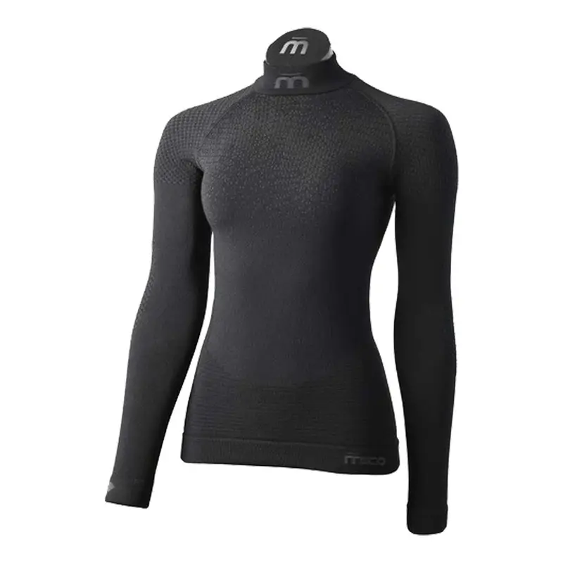 LUPETTO SUPERTHERMO PRIMALOFT® SKINTECH DONNA Nero