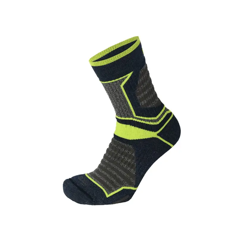 Calze Trekking 2588 Blu Giallo Fluo Bambino M