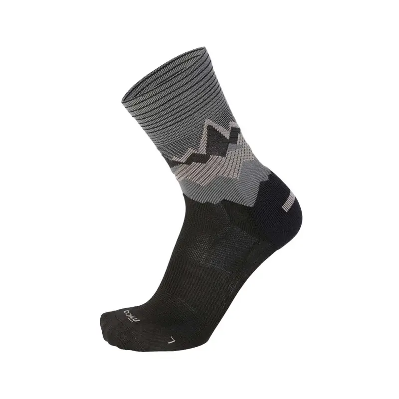 Calze Trekking Corte 3065 Nero Grigio Uomo L