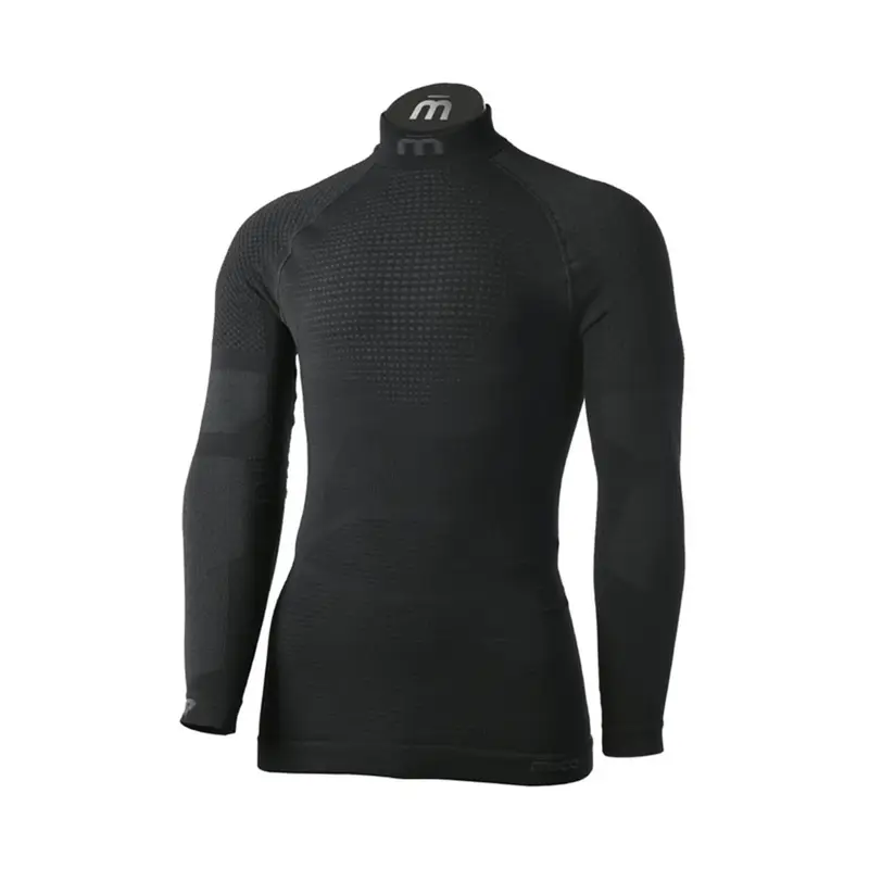 Maglia Termica Trekking Superthermo Primaloft Nero Uomo II
