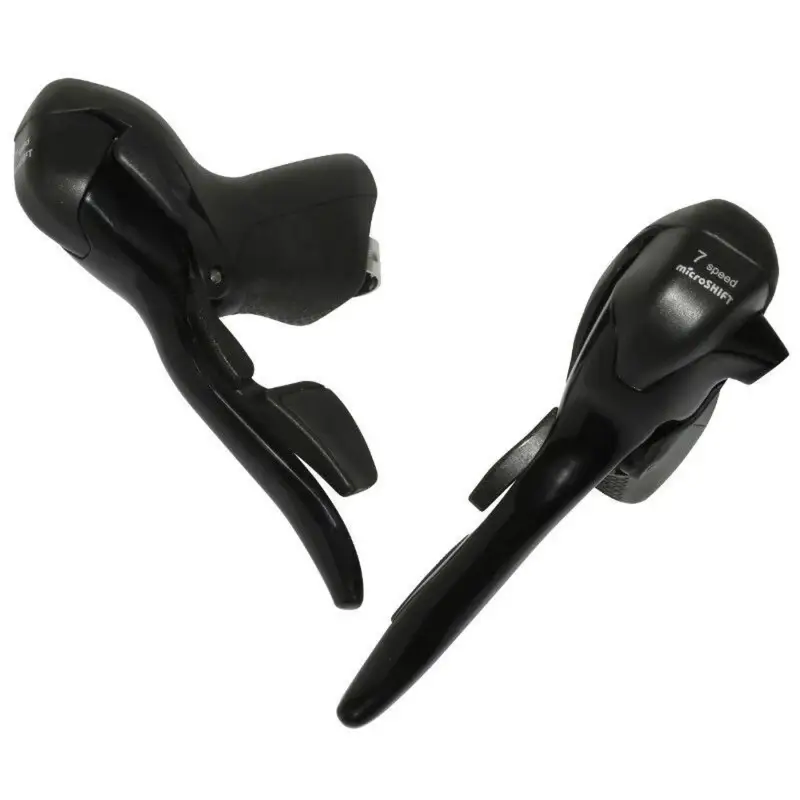 Coppia di cambi tripli in alluminio compatibili shimano Microshift