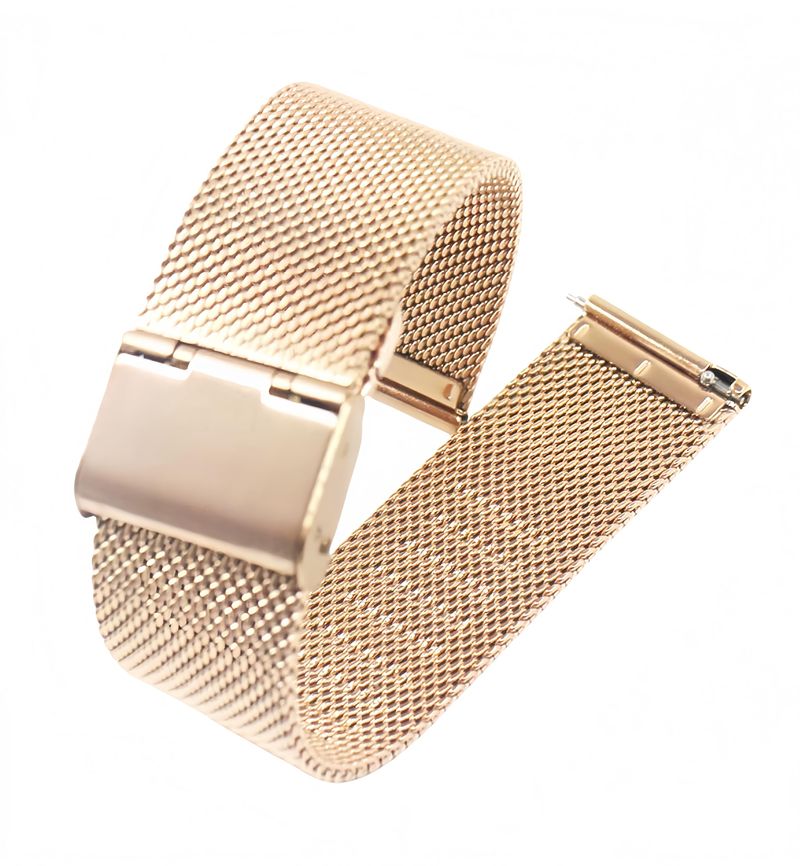 MICROWEAR Cinturino Acciaio Inox Oro Rosa 16mm