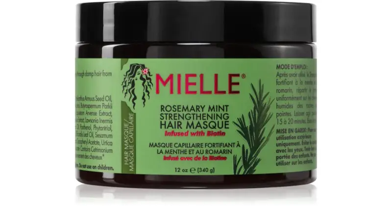 Rosemary Mint maschera per capelli rinforzante in profondità 340 g