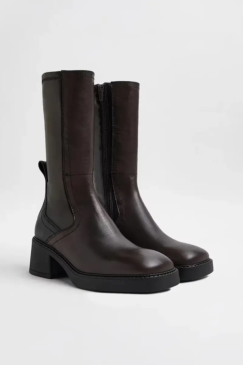 stivaletti alla caviglia Fabi donna colore marrone E8_3976 miniatura 2