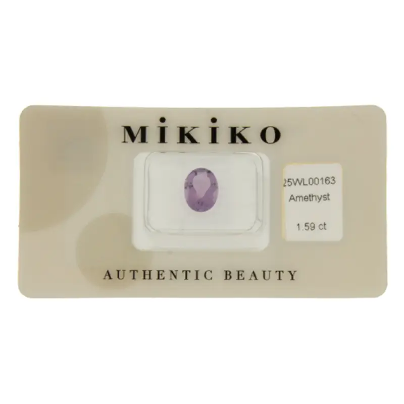 Mikiko Ametista Blister Certificato 25WL00163