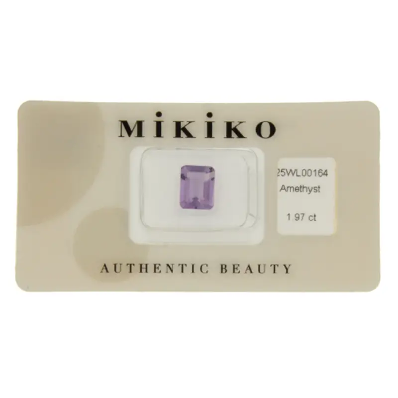 Mikiko Ametista Blister Certificato 25WL00164