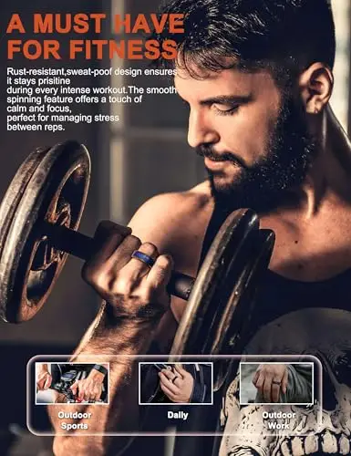 Milacolato 3 Anello Uomo Nero Acciaio Inossidabile Anello Antistress Cool Catena Ritorta Ferma Anello Celtico Drago miniatura 3