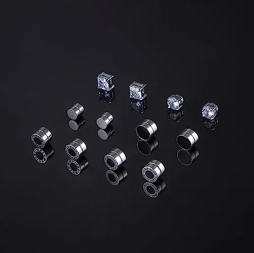 Milacolato Orecchini Uomo Argento 2526079 miniatura 2