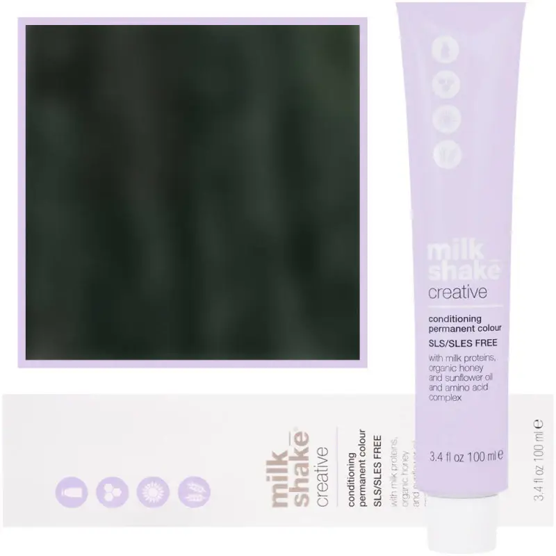 Milk Shake Creative - Tintura per capelli 100ml 5 11 | 5AA || Castano cenere chiaro intenso