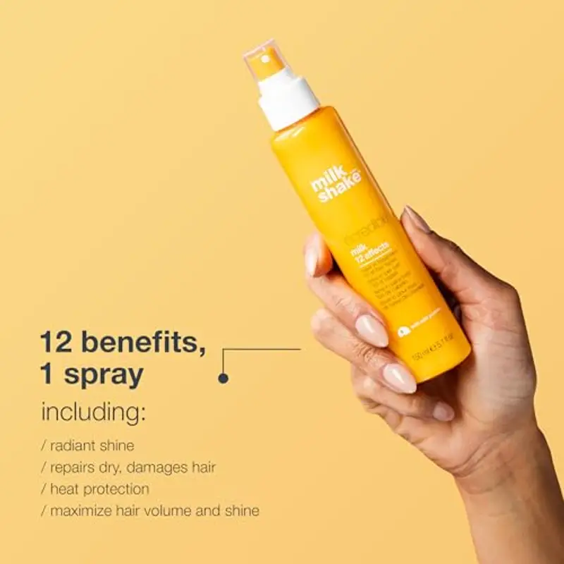 milk_shake | Incredible Milk 150 ml, Leave In Conditioner per Tutti i Tipi di Capelli, Made in Italy miniatura 2