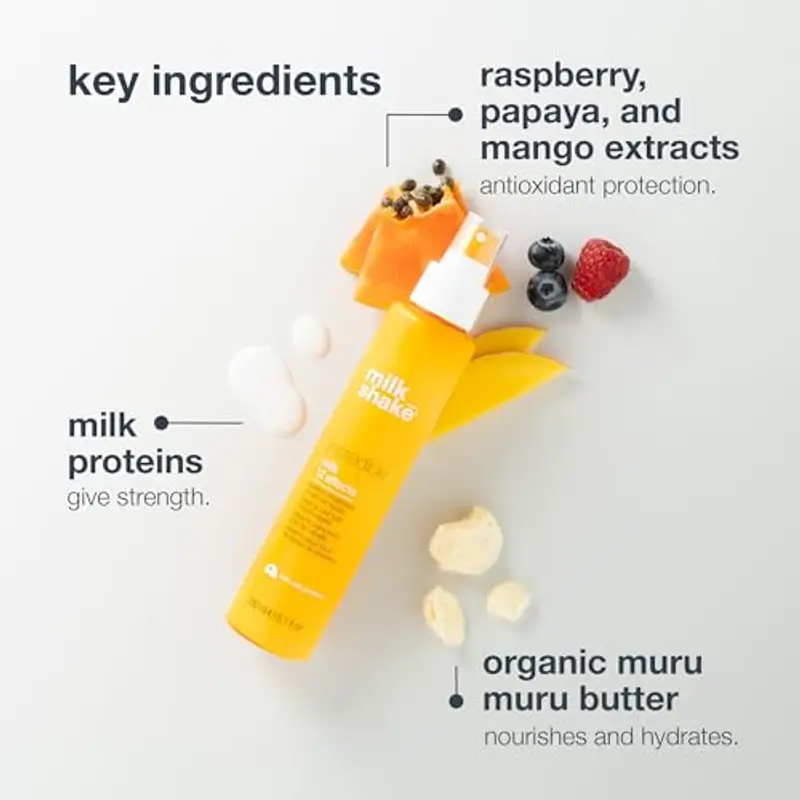 milk_shake | Incredible Milk 150 ml, Leave In Conditioner per Tutti i Tipi di Capelli, Made in Italy miniatura 3