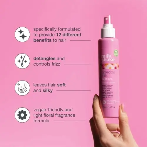 milk_shake® | incredible milk flower fragrance | 150 ml | Leave-in per Tutti i Tipi di Capelli | Spray Districante miniatura 3