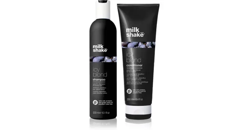 milk_shake Milk Shake Icy Blond Duo Pack set per capelli biondi e con mèches 2 pezzi