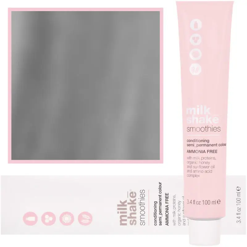 Tintura per capelli semipermanente Milk Shake Smoothies - senza ammoniaca 100ml 9 1 | 9A || Biondo cenere chiarissimo