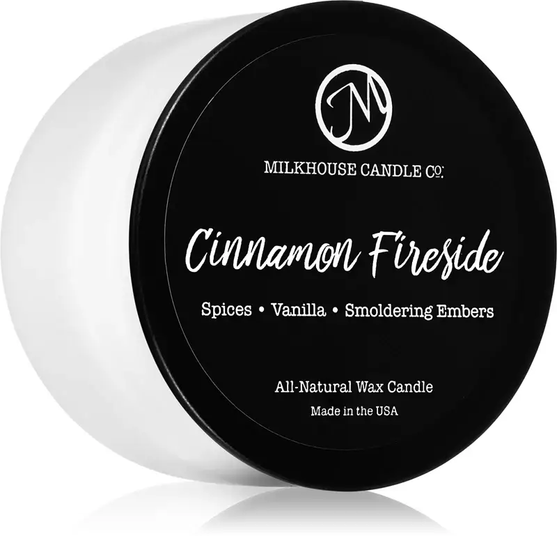 . Creamery Cinnamon Fireside candela profumata Sampler Tin 106 g