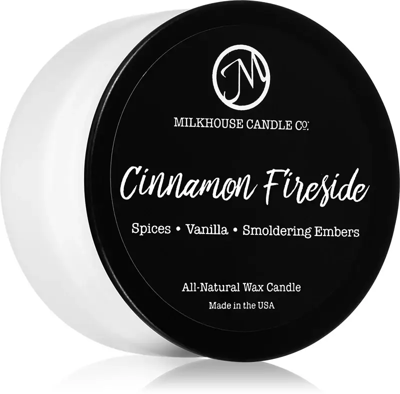 . Creamery Cinnamon Fireside candela profumata Sampler Tin 42 g