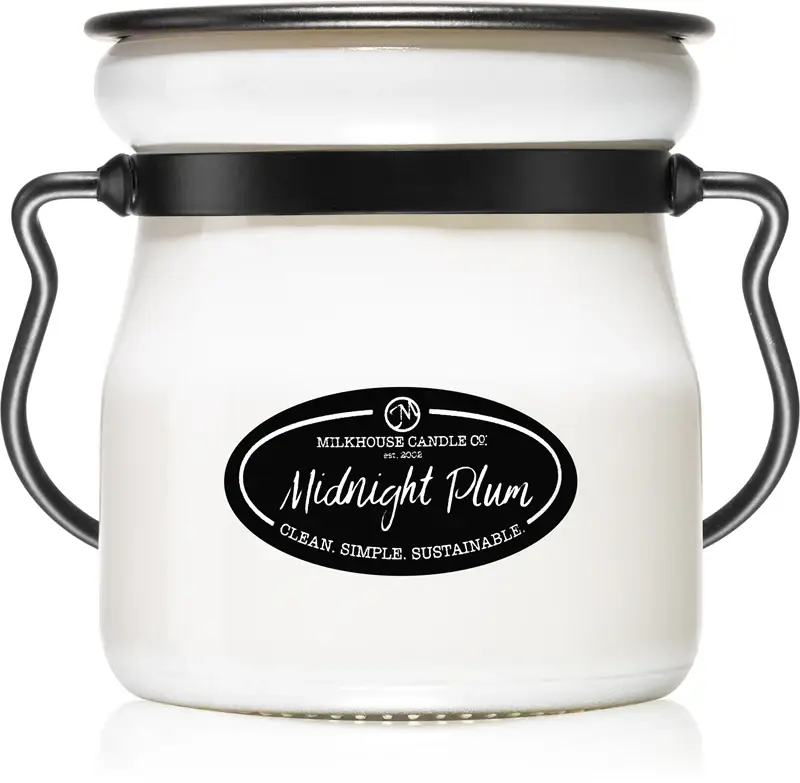 . Creamery Midnight Plum candela profumata Cream Jar 142 g