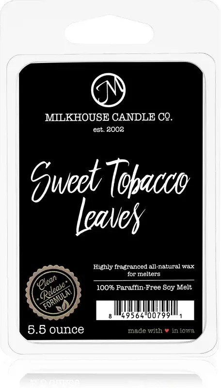 . Creamery Sweet Tobacco Leaves cera per lampada aromatica 155 g