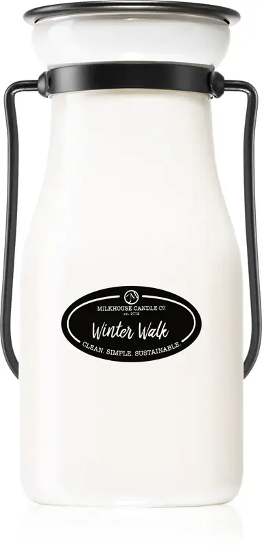 . Creamery Winter Walk candela profumata Milkbottle 227 g