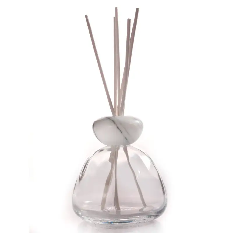 Air Design Diffusore Marble - Trasparente con Tappo Bianco - Diffusori di profumo