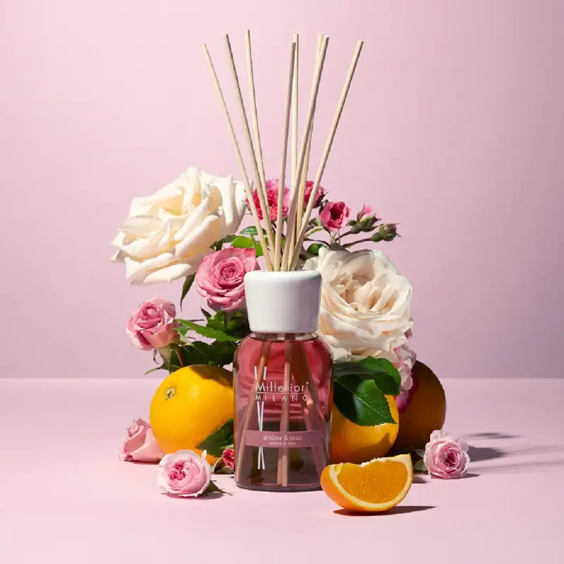 Millefiori Milano Ambra & Rosa - Diffusori di profumo miniatura 4