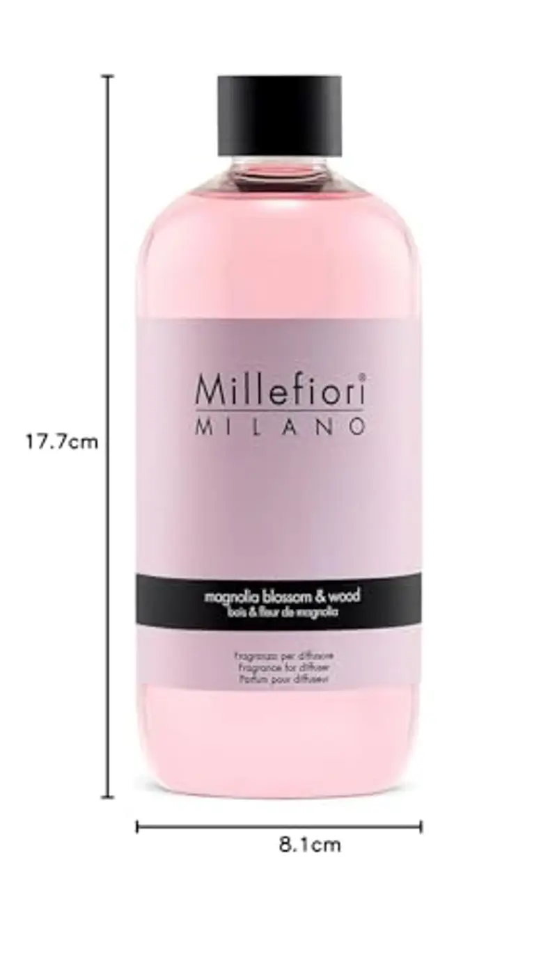 MILLEFIORI MILANO FRAGRANZA PER DIFFUSORE 500ml MAGNOLIA BLOSSOM & WOOD miniatura 3