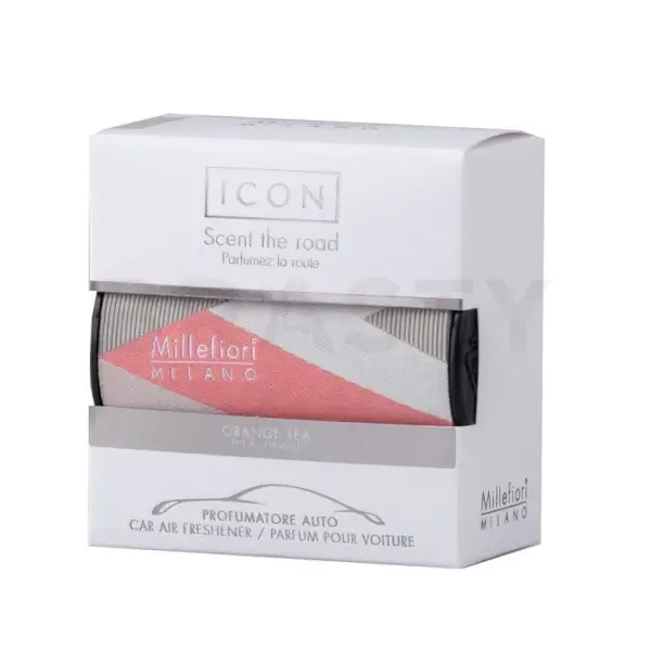 Icon Deodorante per Auto Tè Arancio Tessuto Geometrico