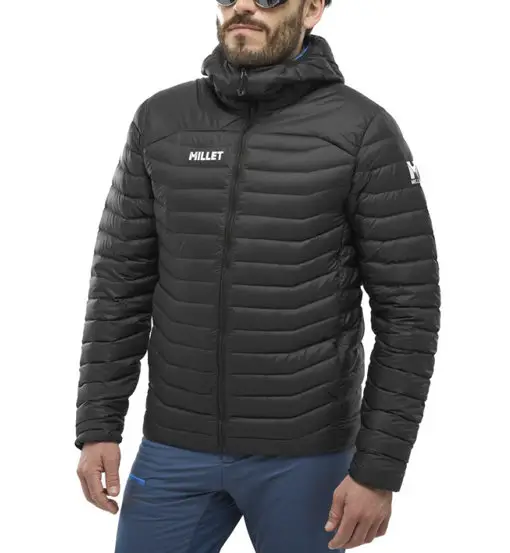 Evole Light 700 Hoodie M - giacca piumino - uomo Black