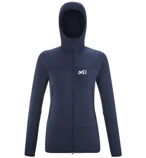 Fusion Grid - felpa in pile - donna Blue