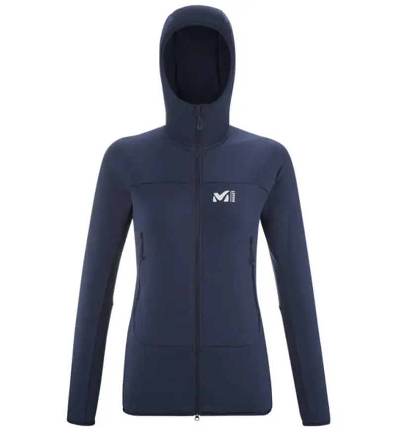 Fusion Grid - felpa in pile - donna Blue