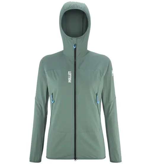 Fusion XCS Hoodie W - giacca softshell - donna Light Green