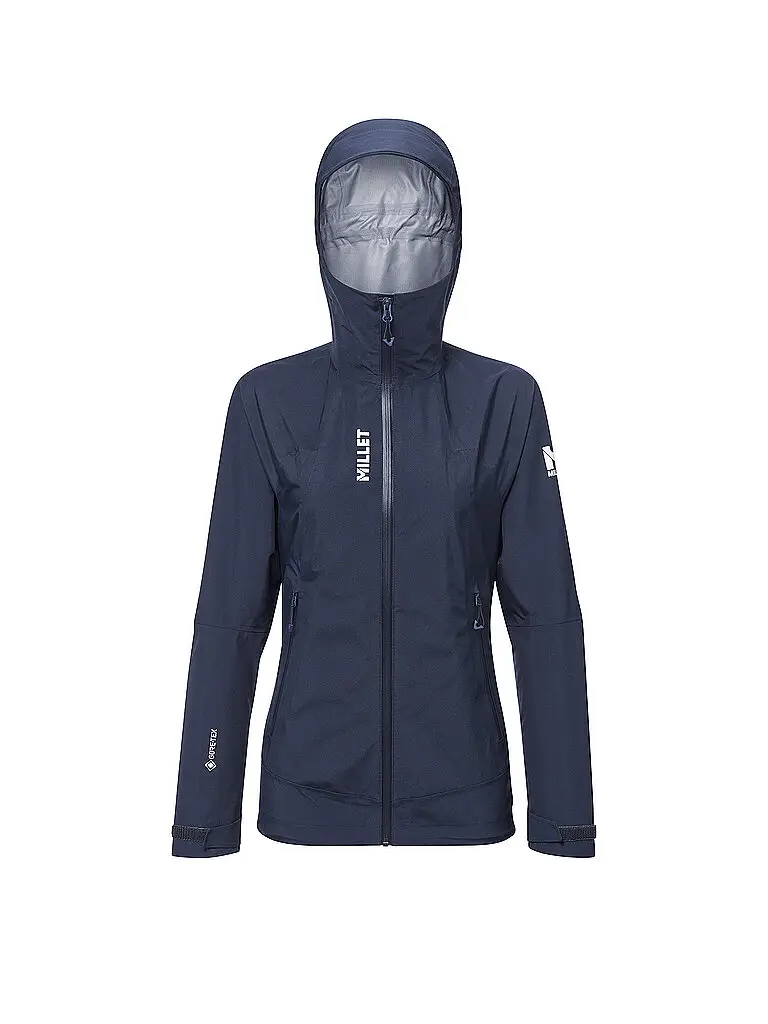 Giacca da trekking da donna SENECA GORE-TEX 3L Hoodie blu | M