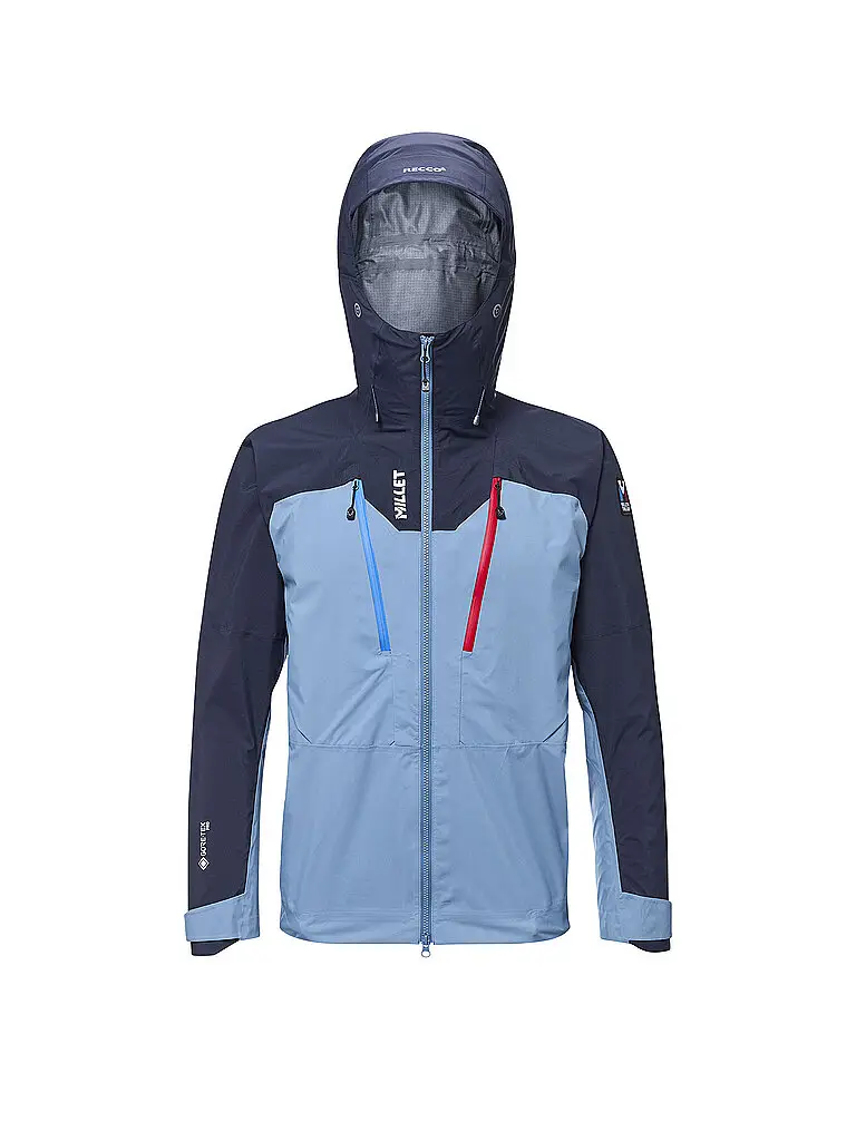 Giacca da turismo da uomo TRILOGY ICON GORE-TEX PRO azzurro | L