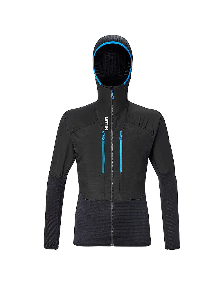 Giacca ibrida da uomo Parmelan Hoodie nero | M