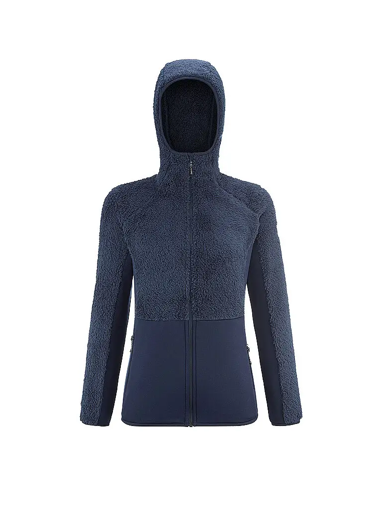 Giacca in pile da donna Charmonix Highloft Hoodie blu | L