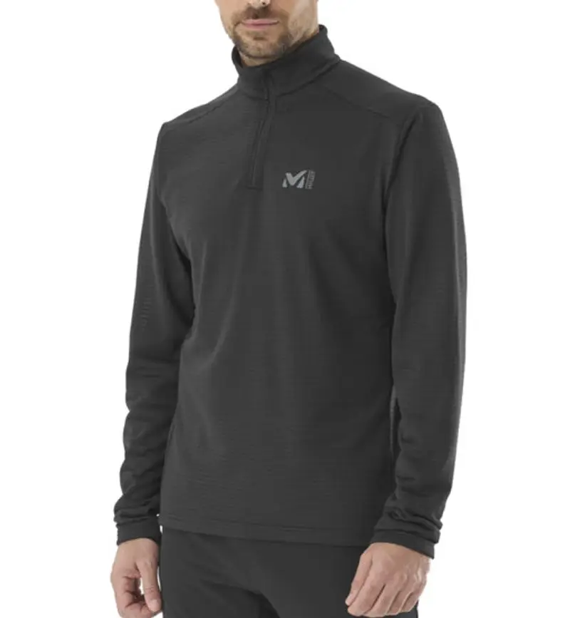 Intense Fleece Po M - felpa in pile - uomo Black