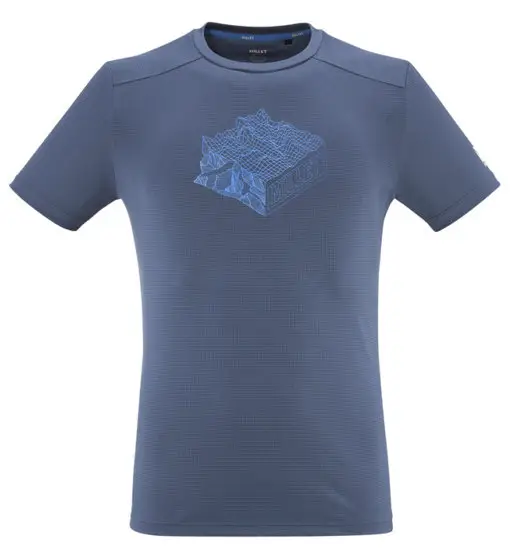 Kamet Map TS SS - T-shirt - uomo Blue