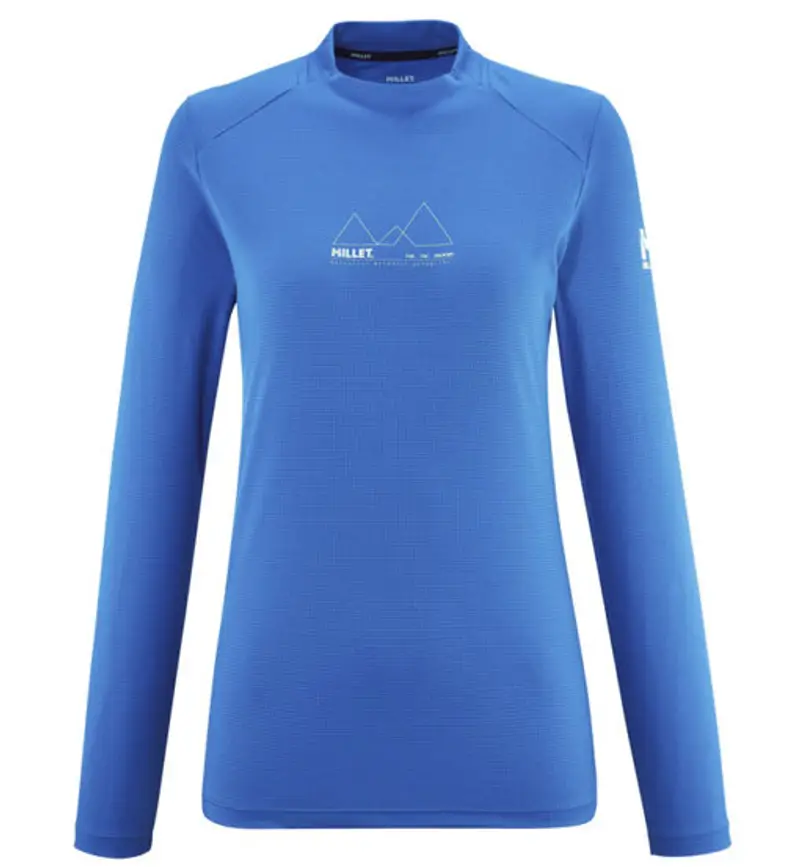 Kamet TS LS W - maglia manica lunga - donna Blue