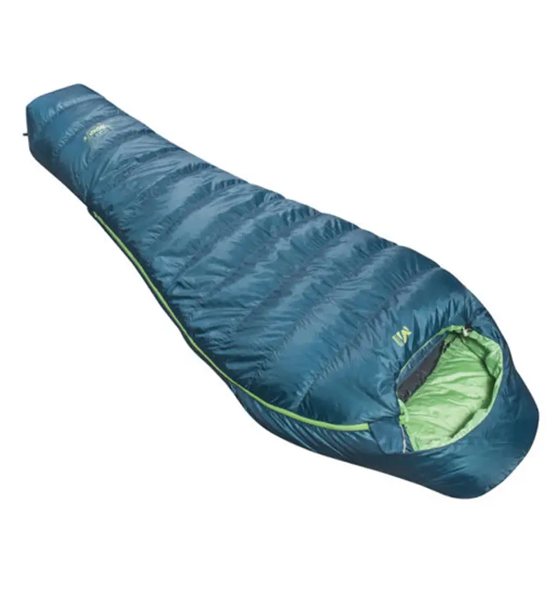 Light Down 0° - sacco a pelo piuma Blue