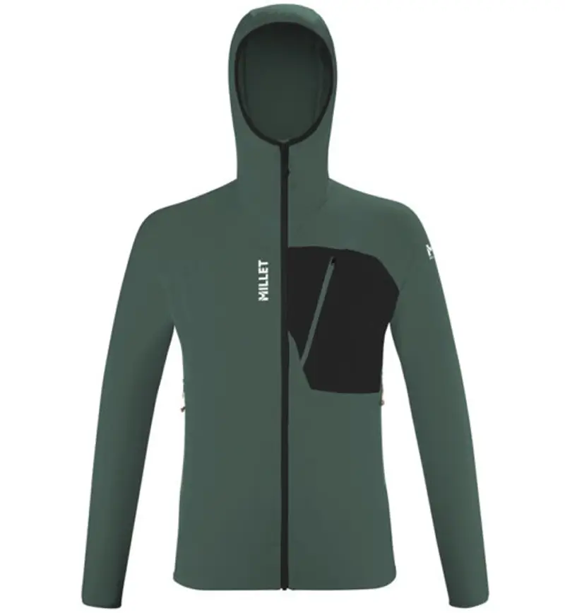 Lokka Hoodie III M - felpa in pile con cappuccio - uomo Green