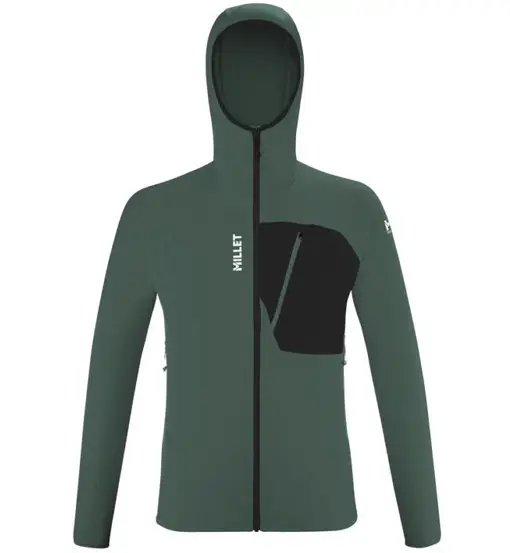Lokka Hoodie III M - felpa in pile con cappuccio - uomo Green