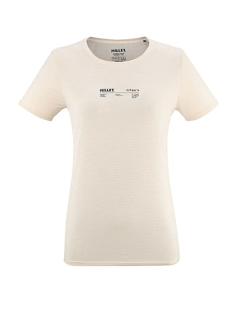 Maglietta da trekking da donna INTENSE ESSENTIAL crema | XL