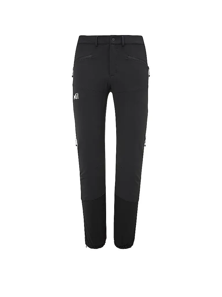 Pantaloni da uomo softshell da scialpinismo Pierra Ment XCS nero | XS