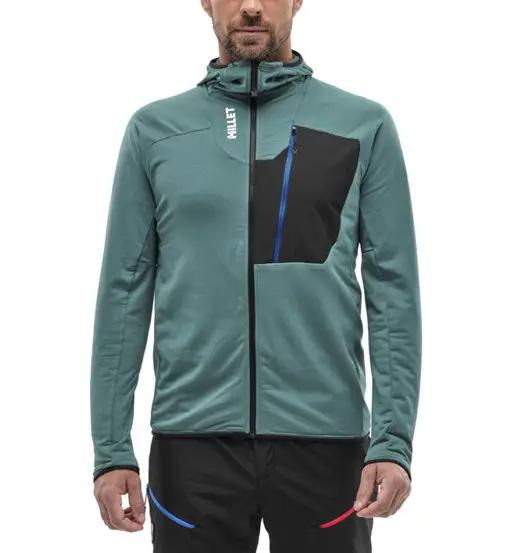 Trilogy Icon Lightgrid - felpa in pile - uomo Green