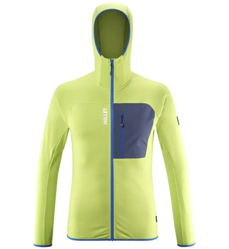 Trilogy Lightgrid Hoodie - felpa in pile - uomo Green